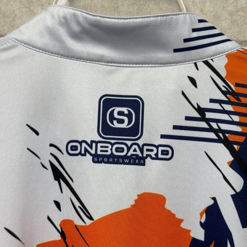 Onboard Eagle Eye Shaw Manhattan Pro Range Graphic Polo Jersey Shirt L - Picture 9 of 13